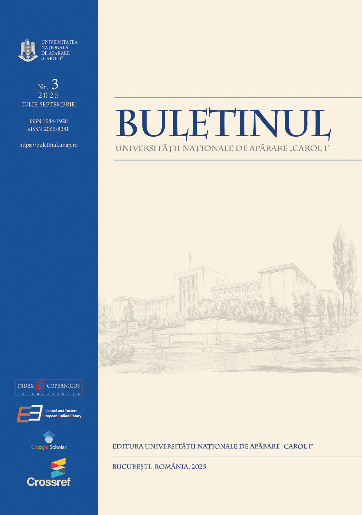 Buletinul Universităţii Naţionale de Apărare ,,Carol I” Nr.3/2025 