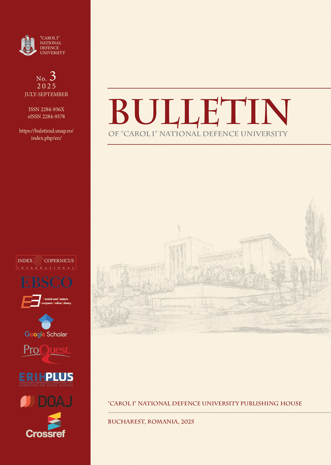  Bulletin of "Carol I" National Defence University No.3/2025 